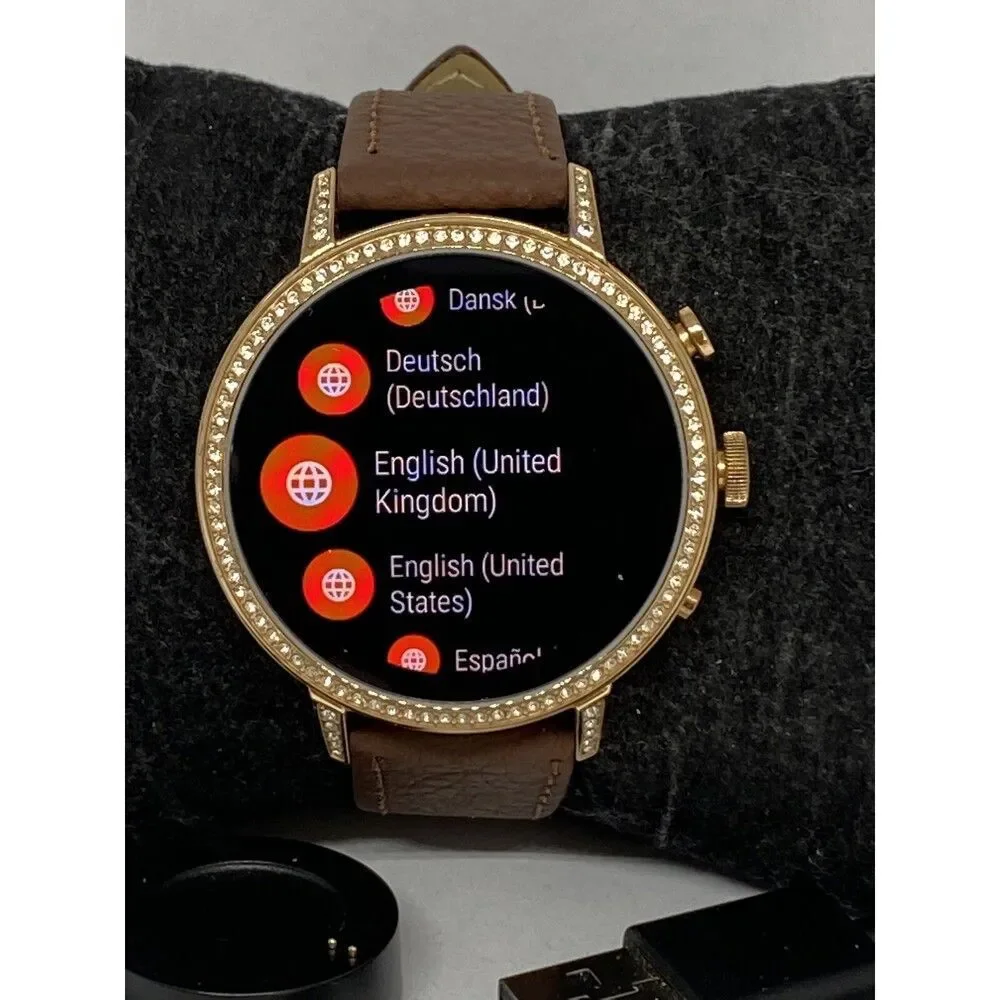 Fossil Gen 4 Authentic Digital Dial Smart Watch Custom Band FTW6015 LT302